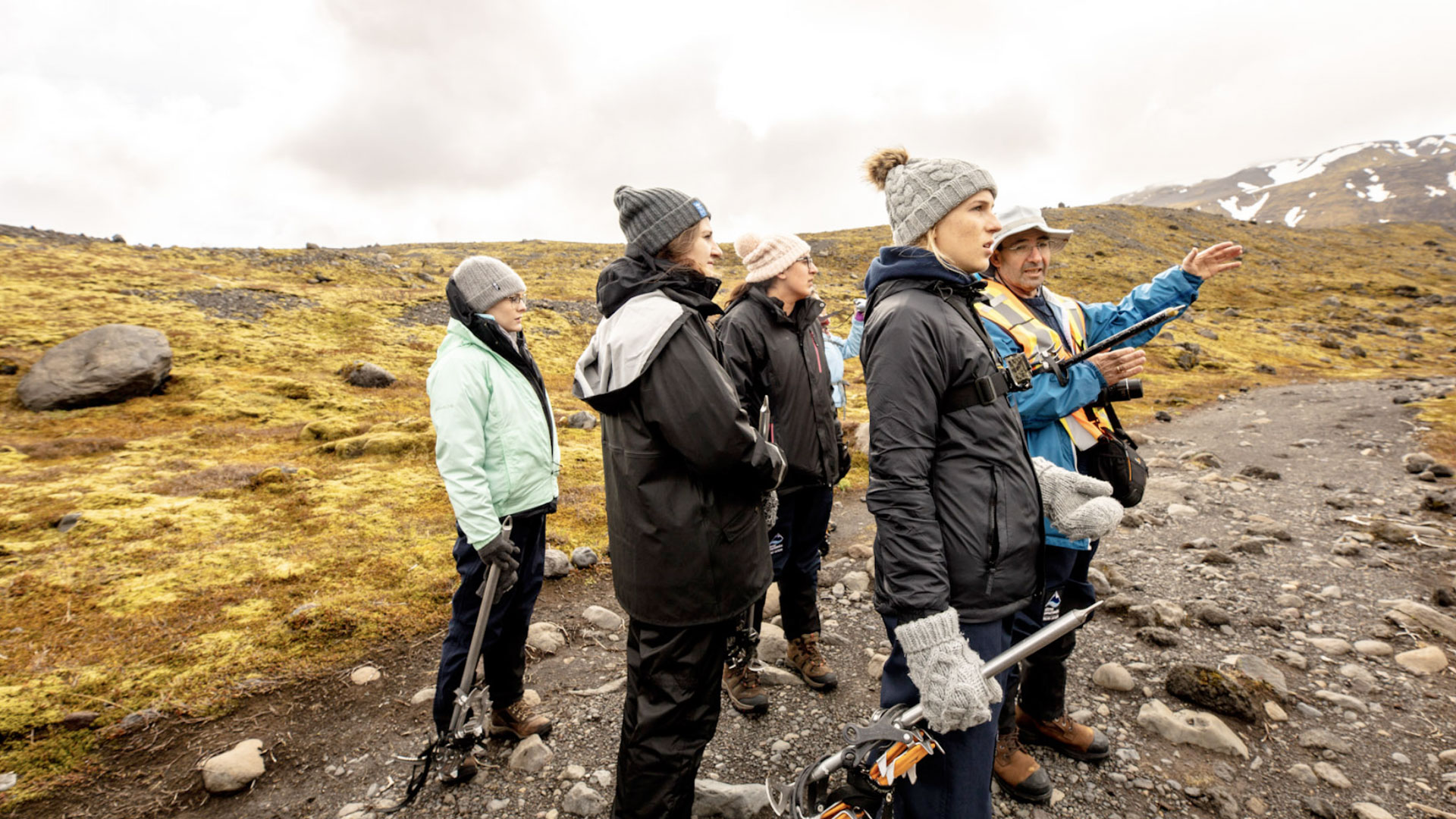Field study in Iceland
